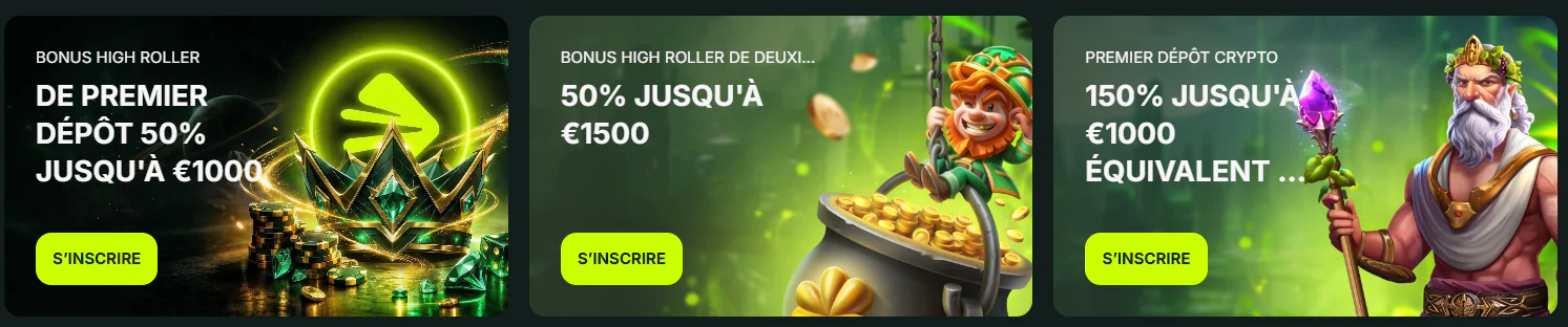 Offres promotionnelles et bonus disponibles sur BetNJet
